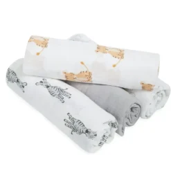Stroller|Aden + Anais safari babes 4pack muslin swaddles - cutbabycare.com | baby boutique & care hub