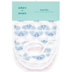 Shop All|Aden Anais Deco 3 Pack Classic Snap Bibs - cutbabycare.com | baby boutique & care hub