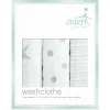 Bath Potty|Aden Dusty 3-Pack Aden Washcloths - cutbabycare.com | baby boutique & care hub