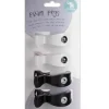 Shop All|All4Ella 4 Pack Pegs Black/White - cutbabycare.com | baby boutique & care hub