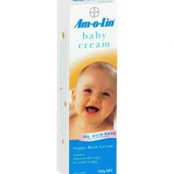 Health Safety|Amolin Baby Cream for Nappy Rash Tube 100g - cutbabycare.com | baby boutique & care hub