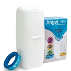 Shop All|Angelcare Odour Seal Nappy Disposal System/Bin Starter w/ 1 Cassettes Refills - cutbabycare.com | baby boutique & care hub