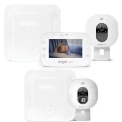 Shop All|Anglecare Movement Video/Sound Baby Monitor w/Additional Camera & Sensor Pad WHT - cutbabycare.com | baby boutique & care hub