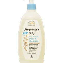 Bath Potty|Aveeno Baby Lightly Scented Wash & Shampoo 532mL - cutbabycare.com | baby boutique & care hub