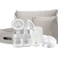 Shop All|Avent - Electric Double Breast Pump, White with Travel Bag - cutbabycare.com | baby boutique & care hub