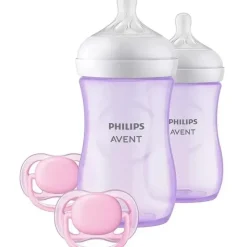 Shop All|Avent - Natural Baby Bottle Purple Baby Gift Set - cutbabycare.com | baby boutique & care hub