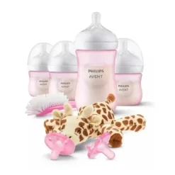 Shop All|Avent - Natural Baby Bottle Pink Baby Gift Set With Snuggle - cutbabycare.com | baby boutique & care hub