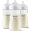 Shop All|Avent - 3Pk Natural Baby Bottle With Natural Response Nipple, Clear, 11Oz - cutbabycare.com | baby boutique & care hub
