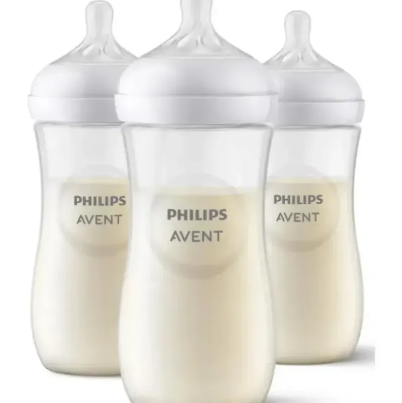 Shop All|Avent - 3Pk Natural Baby Bottle With Natural Response Nipple, Clear, 11Oz - cutbabycare.com | baby boutique & care hub