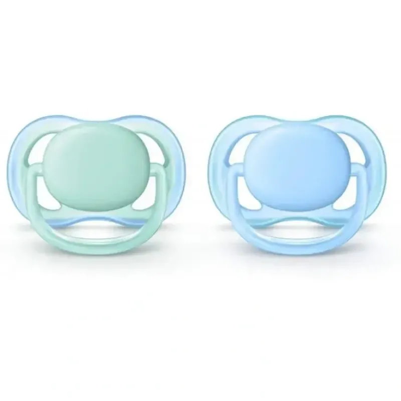 Shop All|Avent - Ultra Air Pacifier 0-6M, Blue/Green, 2 Pk - cutbabycare.com | baby boutique & care hub
