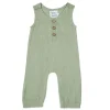 Shop All|Babe Basics - Linen Baby Romper, Sage - cutbabycare.com | baby boutique & care hub