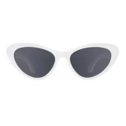 Shop All|Babiators - Original Cat-Eye: Wicked White Ages 0-2 - cutbabycare.com | baby boutique & care hub
