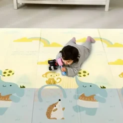 Shop All|BabiesMart Foldable Baby Play Mat Safe & Comfortable Double Sided Reversible Mat - cutbabycare.com | baby boutique & care hub