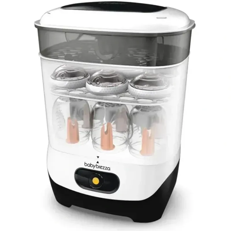 Shop All|Baby Brezza - 4 in 1 Baby Bottle Sterilizer Machine, Largest Capacity Electric Steam Sterilization - cutbabycare.com | baby boutique & care hub