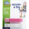 Car Seats|Baby Buddy - Secure A Toy Tether, Pink/White - cutbabycare.com | baby boutique & care hub