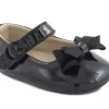 Shop All|Baby Deer - Baby Girl Patent Skimmer with Fancy Bow, Black - cutbabycare.com | baby boutique & care hub