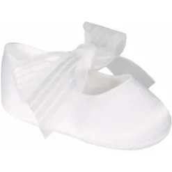 Shop All|Baby Deer - Trimfoot Dress Shoes with Ribbon, White - cutbabycare.com | baby boutique & care hub