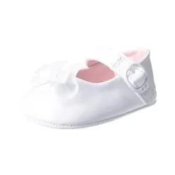 Shop All|Baby Deer - Trimfoot Girl Waddle Dressy Shoes With Fancy Bow, White - cutbabycare.com | baby boutique & care hub