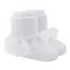 Shop All|Baby Deer Bootie Sock with Sheer Trim, White - cutbabycare.com | baby boutique & care hub