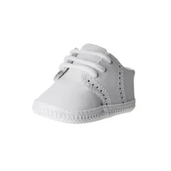 Shop All|Baby Deer Crib Shoe Leather Saddle Oxford, White - cutbabycare.com | baby boutique & care hub