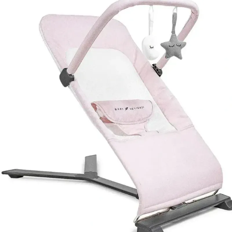 Shop All|Baby Delight - Alpine Deluxe Portable Bouncer, Peony Pink - cutbabycare.com | baby boutique & care hub