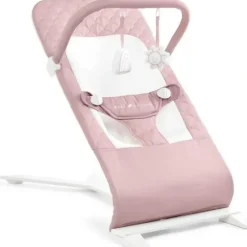 Shop All|Baby Delight - Alpine Deluxe Portable Bouncer, 0-6 months, Organic Rose - cutbabycare.com | baby boutique & care hub