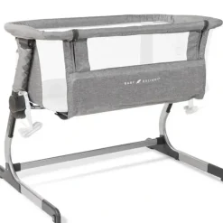 Shop All|Baby Delight - Beside Me Dreamer Bassinet, 6-Position Height Adjustment, Charcoal Tweed - cutbabycare.com | baby boutique & care hub