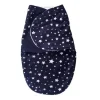 Shop All|Baby Vision - Hudson Baby Plush Swaddle Wrap, Navy Star, 0/3M - cutbabycare.com | baby boutique & care hub