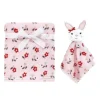 Stroller|Baby Vision - Hudson Baby Plush Blanket with Security Blanket, Floral Bunny - cutbabycare.com | baby boutique & care hub