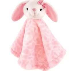 Shop All|Baby Vision - Hudson Baby Security Blanket, Pink Bunny - cutbabycare.com | baby boutique & care hub