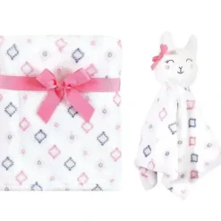 Stroller|Baby Vision - Hudson Baby Plush Blanket with Security Blanket, Llama Face - cutbabycare.com | baby boutique & care hub