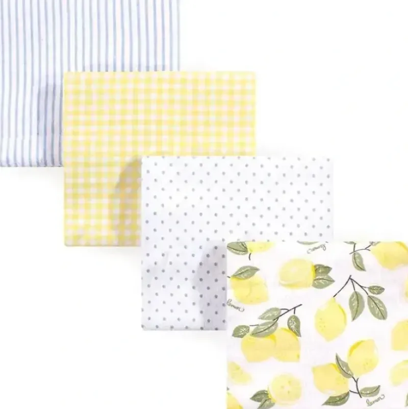 Shop All|Baby Vision - Hudson Baby Unisex Baby Cotton Flannel Receiving Blankets, Lemons - cutbabycare.com | baby boutique & care hub