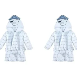Bath Potty|Baby Vision - Hudson Baby Unisex Baby Plush Animal Face Bathrobe, Narwhal - cutbabycare.com | baby boutique & care hub