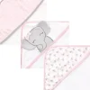 Shop All|Baby Vision - Hudson Baby Unisex Baby Cotton Rich Hooded Towels, Cute Elephant - cutbabycare.com | baby boutique & care hub
