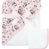 Shop All|Baby Vision - Woven Hooded Towel & Washcloth, Mermaid - cutbabycare.com | baby boutique & care hub