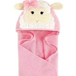 Bath Potty|Baby Vision Animal Hooded Towel, Little Lamb - cutbabycare.com | baby boutique & care hub
