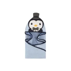 Bath Potty|Baby Vision Animal Hooded Towel, Handsome Penguin - cutbabycare.com | baby boutique & care hub