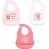 Shop All|Baby Vision Baby Silicone Bibs, One Size Fries Before Guys (3PK) - cutbabycare.com | baby boutique & care hub