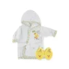 Bath Potty|Baby Vision Bathrobe And Slippers, Yellow - cutbabycare.com | baby boutique & care hub