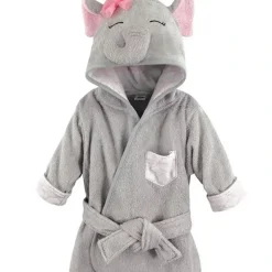 Bath Potty|Baby Vision Cotton Animal Face Bathrobe, Pretty Elephant - cutbabycare.com | baby boutique & care hub