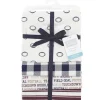 Shop All|Baby Vision Luvable Friends 4Pk Flannel Receiving Blanket 30X30 In Football - cutbabycare.com | baby boutique & care hub