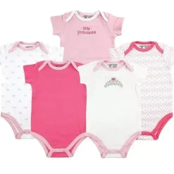 Shop All|Baby Vision 5Pk Bodysuit - Tiara - cutbabycare.com | baby boutique & care hub