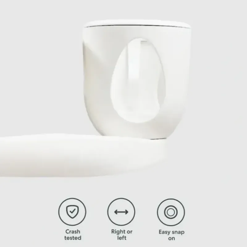 Shop All|Babyark - Eggshell White Cup Holder, Eggshell White - cutbabycare.com | baby boutique & care hub