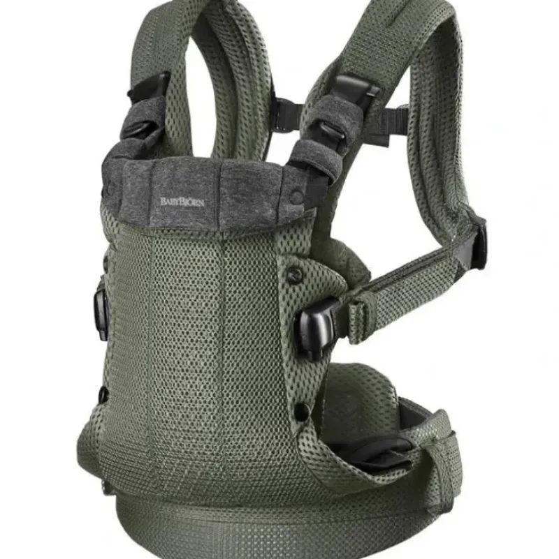 Shop All|BabyBjorn - Baby Carrier Harmony 3D Mesh, Dark Green - cutbabycare.com | baby boutique & care hub