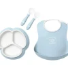 Shop All|BabyBjorn - 4Pk Mealtime Set, Powder Blue - cutbabycare.com | baby boutique & care hub