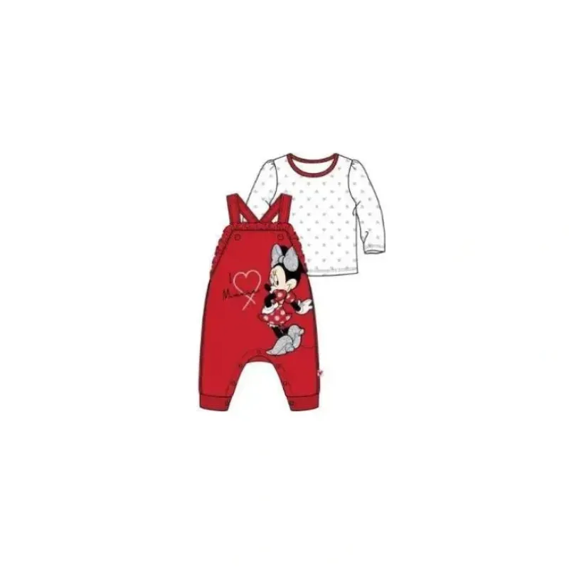 Shop All|Babyfair - Disney Baby Girls Minnie Mouse 2Pc Overall Set - cutbabycare.com | baby boutique & care hub