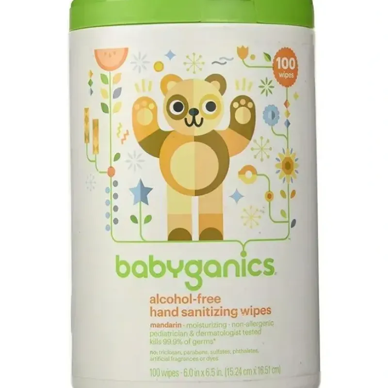 Shop All|Babyganics - Hand Sanitizing 100 Wipes - cutbabycare.com | baby boutique & care hub