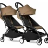 Stroller|Babyzen - Yoyo Double Stroller Bundle - Toffee | Black - cutbabycare.com | baby boutique & care hub