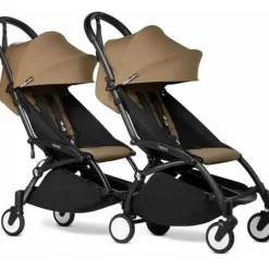 Stroller|Babyzen - Yoyo Double Stroller Bundle - Toffee | Black - cutbabycare.com | baby boutique & care hub