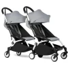 Stroller|Babyzen - Yoyo Double Stroller Bundle - Stone | White - cutbabycare.com | baby boutique & care hub